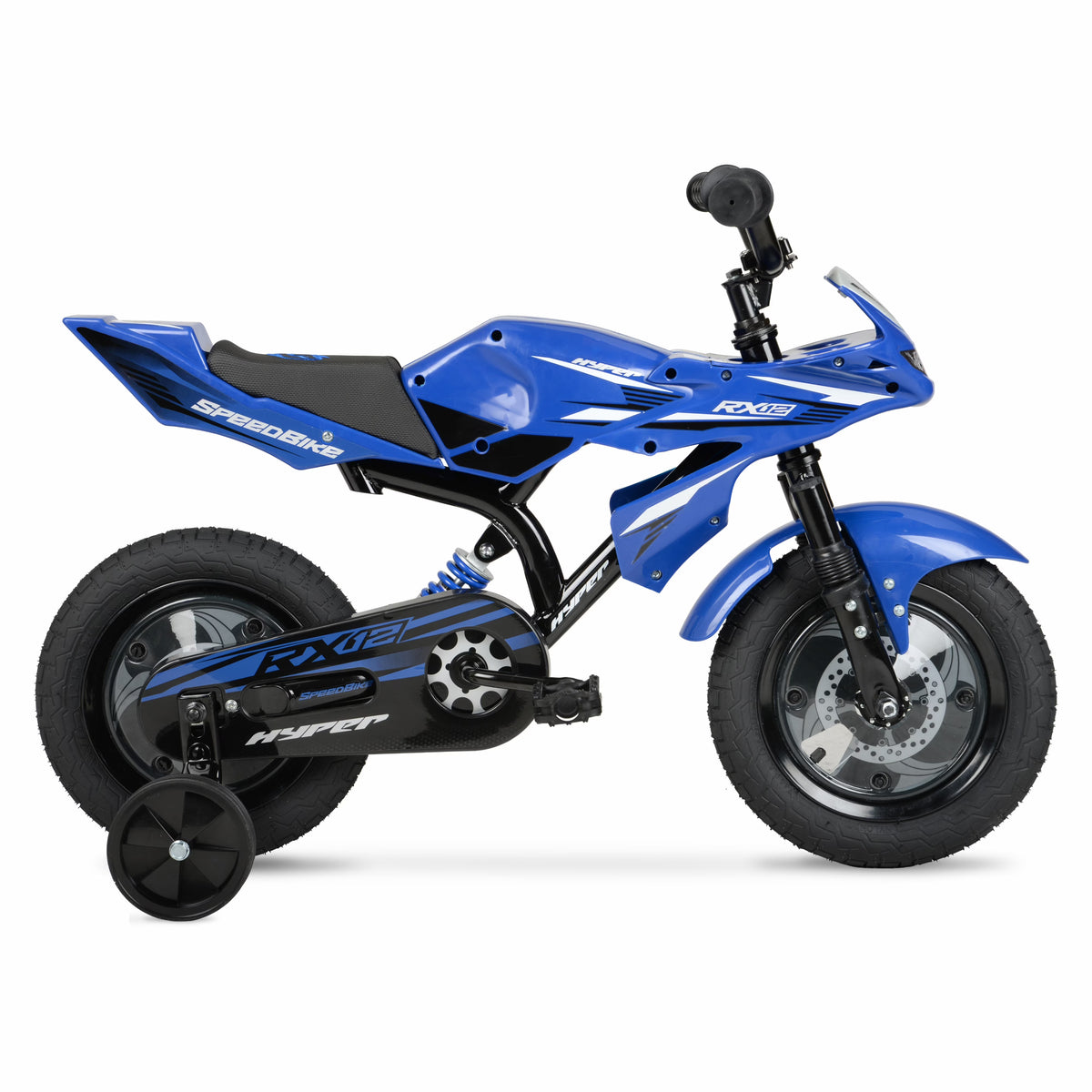 12" Hyper Speed Bike, Childs Bicycle; Kids Ages 2 - 4 Years Old, Blue, Character Group: Speed - Product image 1