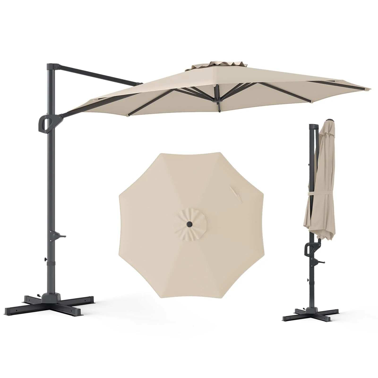 Tangkula 10ft Patio Umbrella with Aluminum Pole - Product image 1