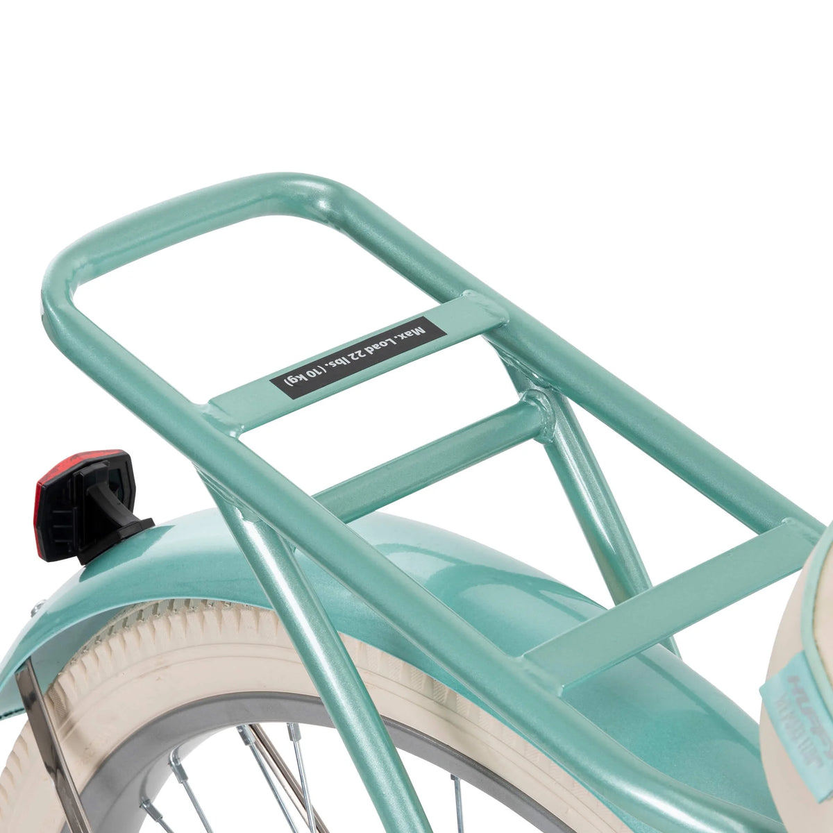 26 In. Nel Lusso Women'S Classic Beach Cruiser Bike, Mint Green - Product image 8