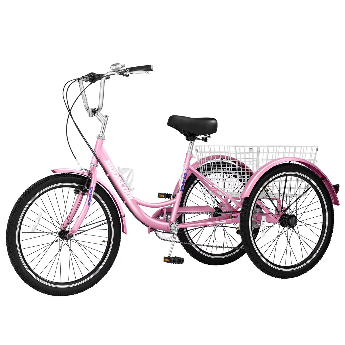 FICISOG 7 Speed Adult Tricycle for Women, 20/24/26 in Adult Trike with Basket - Product image 3