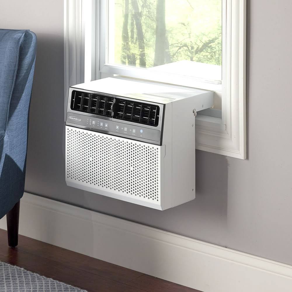 Soleus AC 6000 BTU Energy Star Saddle Window Air Conditioner Electronic Controls - Product image 1