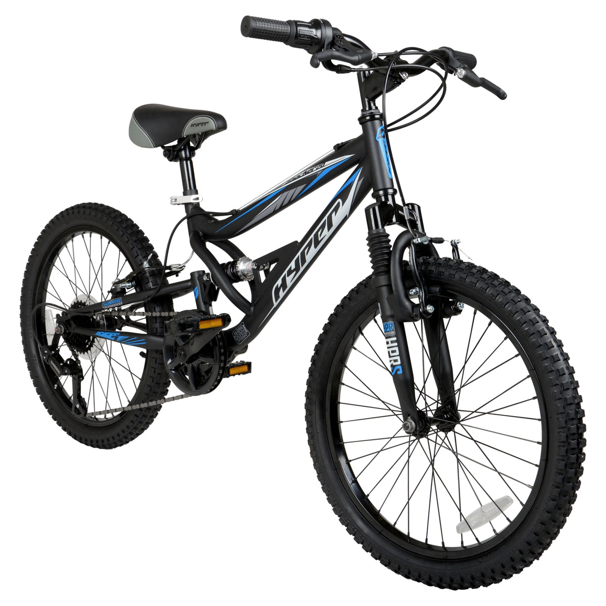 Hyper Bicycles 20" Boys Shocker Mountain Bike, Kids, Black, Recommended Age Group 8 to 13 Years Old - Product image 2