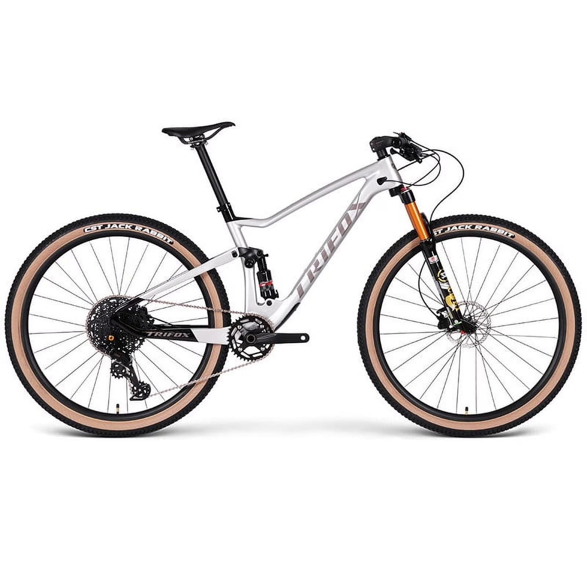 PIONEER Outroad Mountain Bike Double Full Suspension MTB for Adult, M6100 12 - Product image 1