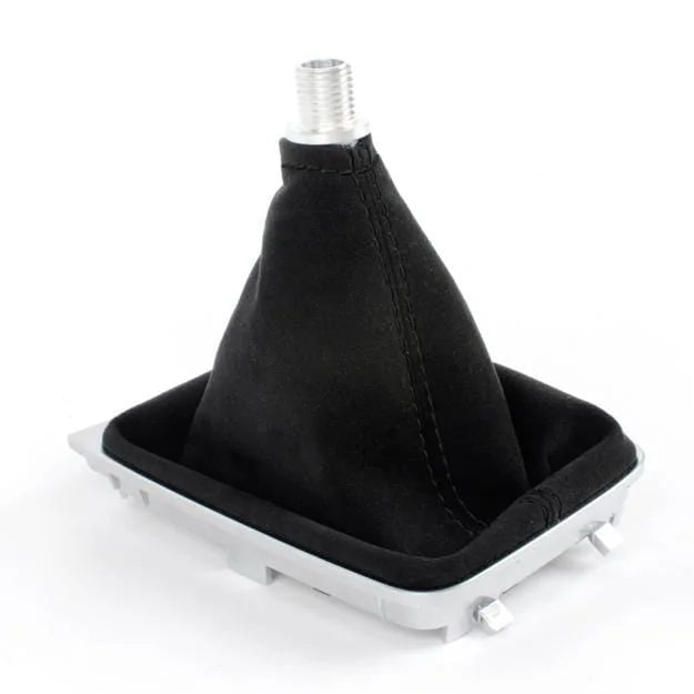 BFI VW MK5 / MK6 Manual Shift Boot - Magma Red Leather - Black Stitch