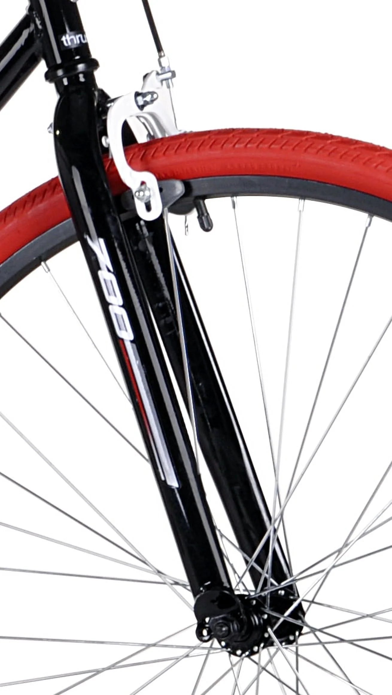 700c Kent Fixie Men'S Bike, Adult, Ages 13 and up, Black/Red - Product image 6