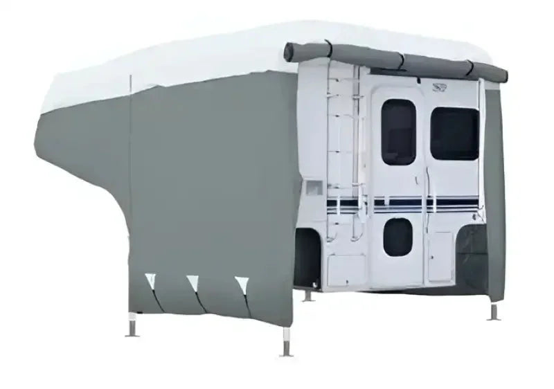 80-258-141001-00 Classic Accessories RV Cover For Pickup Campers