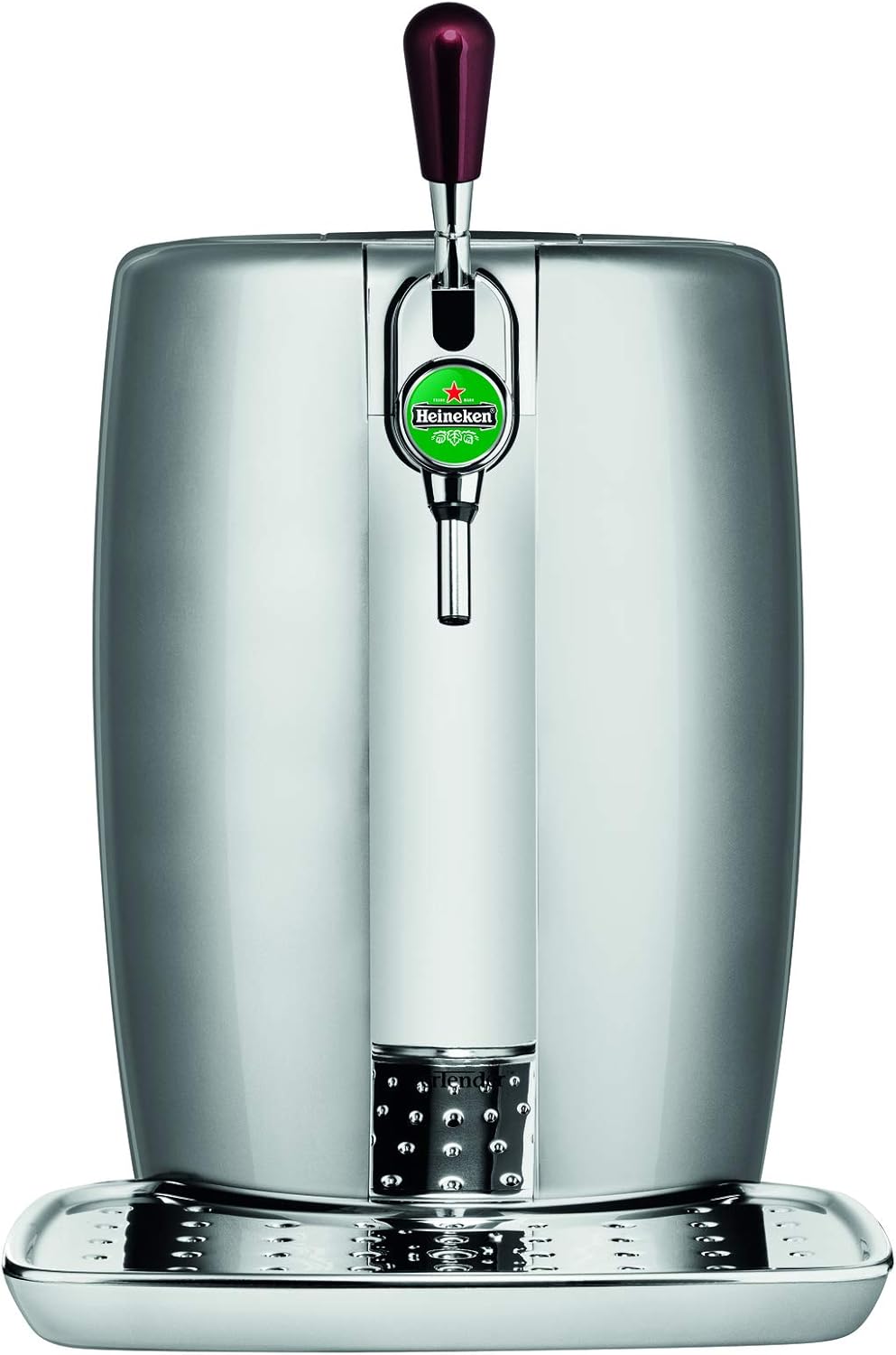 Krups BeerTender Silver and chrome Beer machine Pressure for home Beer tap Beer pump Box 2 glasses YY2931FD