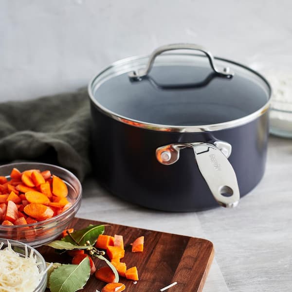 Valencia Pro Hard Anodized Healthy Ceramic Nonstick 16 Piece Cookware Pots and Pans Set - Product image 5