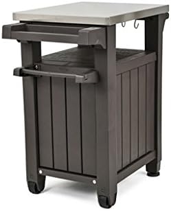 UNITY mini barbecue trolley - Gray - 105 liters