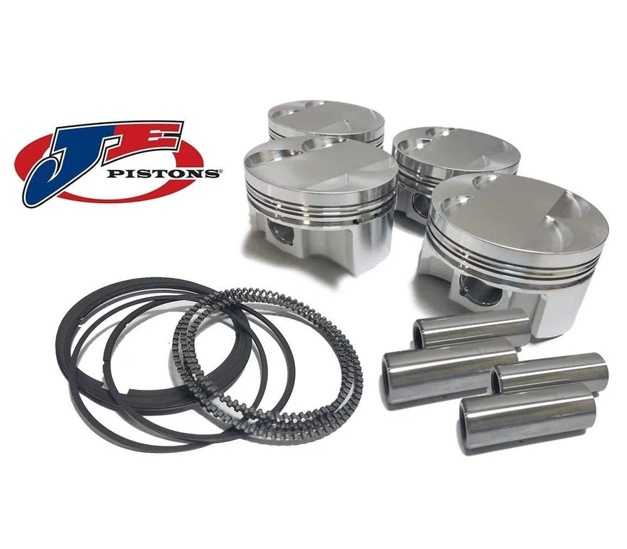 FSR Piston Set By JE - 81.5mm +.50mm Oversize Bore | 8.5:1 CR | Stock Stroke - 86.4mm - VW/Audi 1.8T