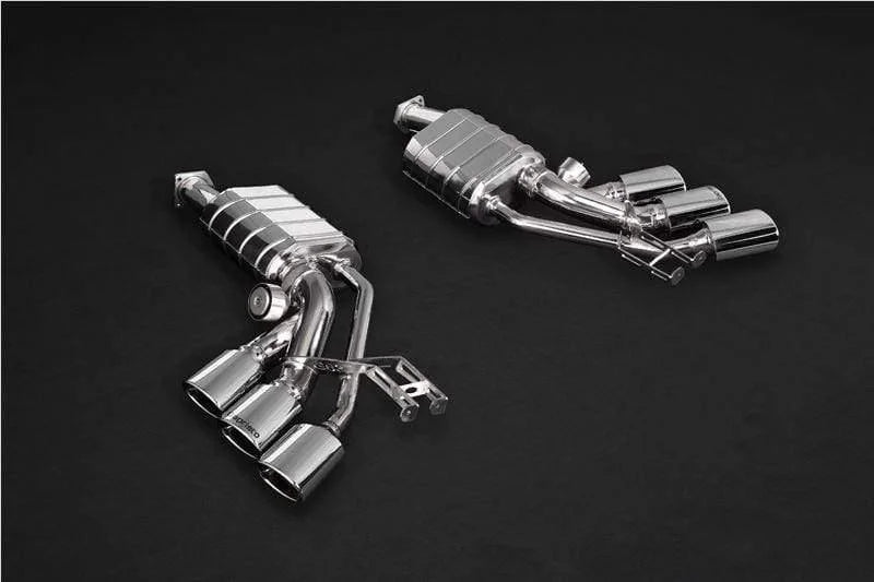 Mercedes G500 4.0L V8 BiTurbo (W 464, 2019-) - Valved Triple Mufflers with CES-3 with ECE