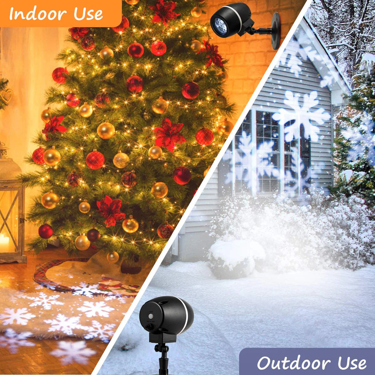 Tangkula Christmas Snowflake LED Projector Lights - Product image 4