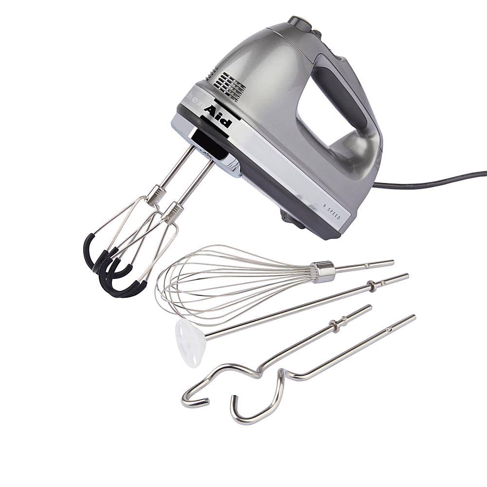 KitchenAid 9-Speed Digital Hand Mixer w/ FlexEdge Beaters, Onyx Black - Product image 1