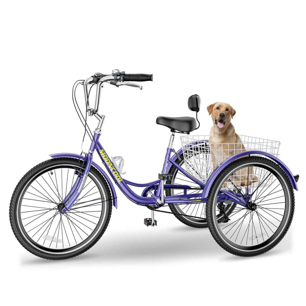 FICISOG 7 Speed Adult Tricycle for Women, 20/24/26 in Adult Trike with Basket - Product image 5