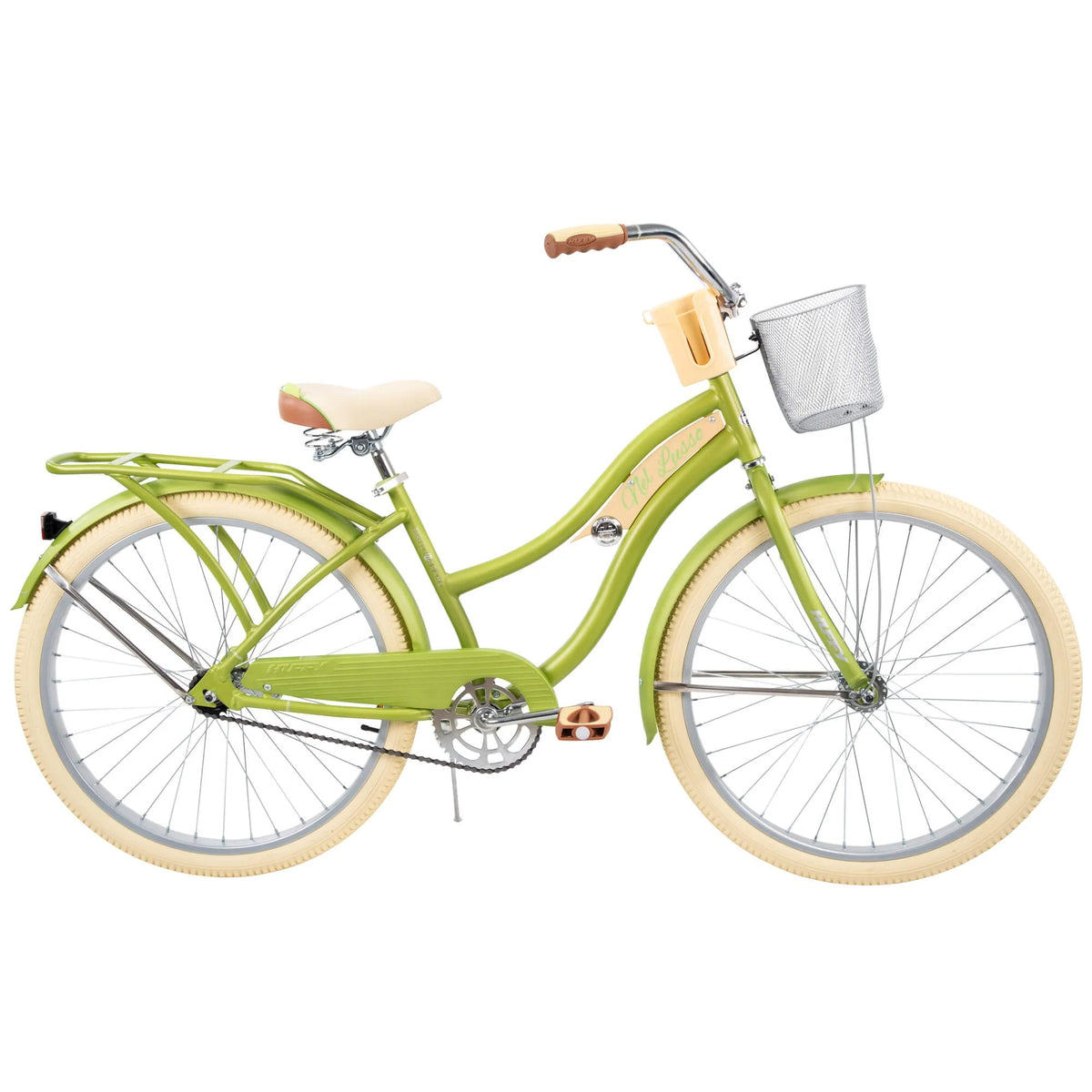 Huffy, Nel Lusso Classic Cruiser Bike with Perfect Fit Frame, Women'S, Green, 26" - Product image 6