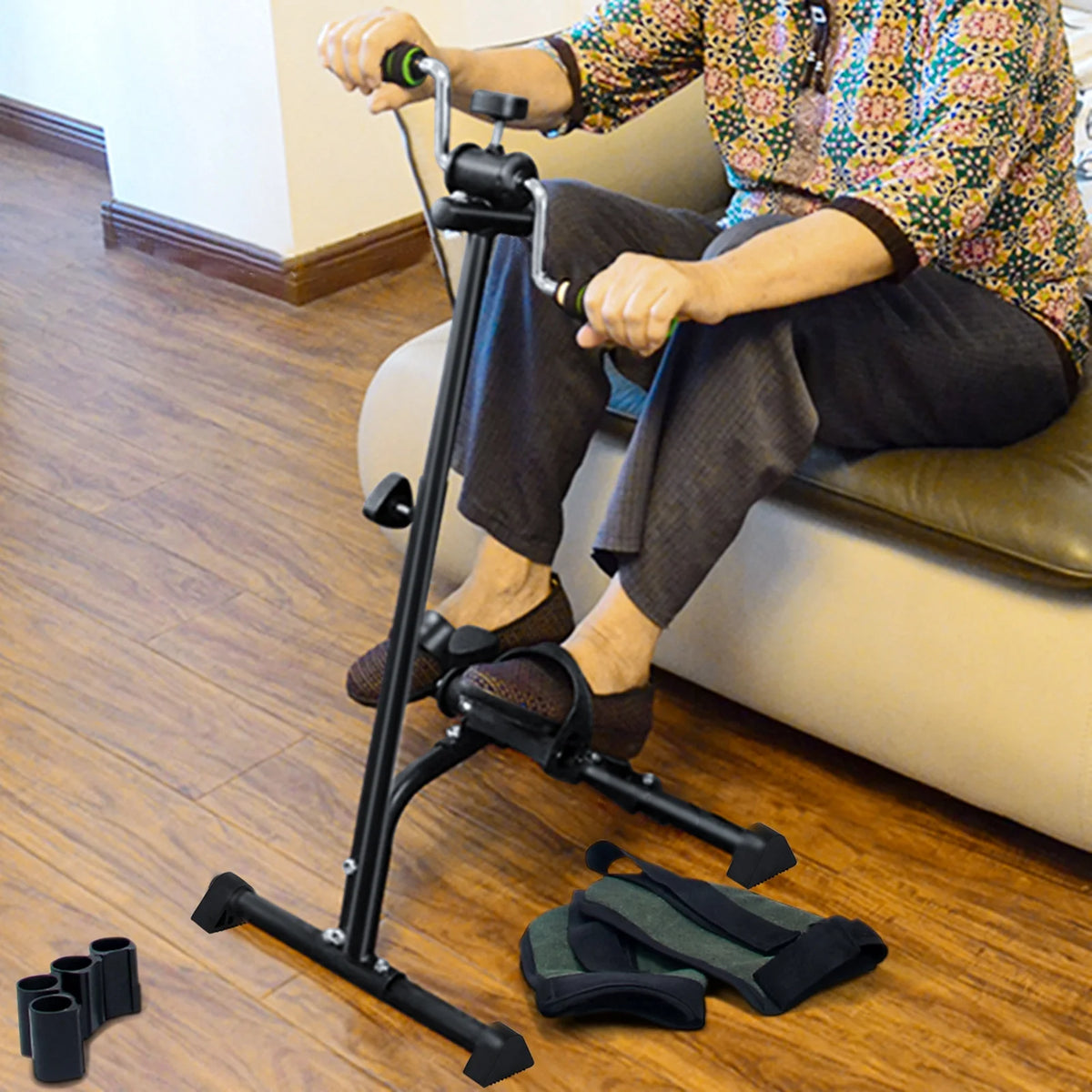 Mwptoo Elderly Exercise Bike, Pedal Exerciser Bike, Hand Arm Leg Knee Peddler - Product image 4