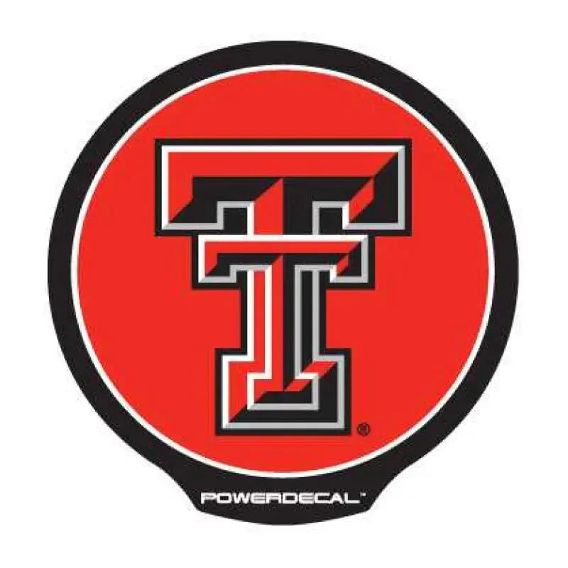 PWR260801 PowerDecal Decal Texas Tech University Logo