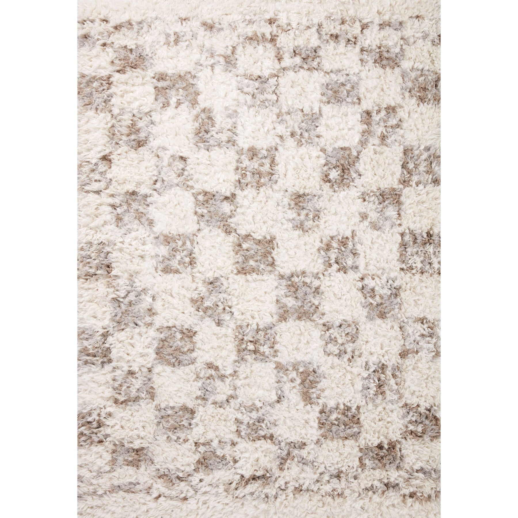 Angela Rose x Loloi 6'7" 9'6" Ivory/Pebble Amira AMI-05 Area Rug