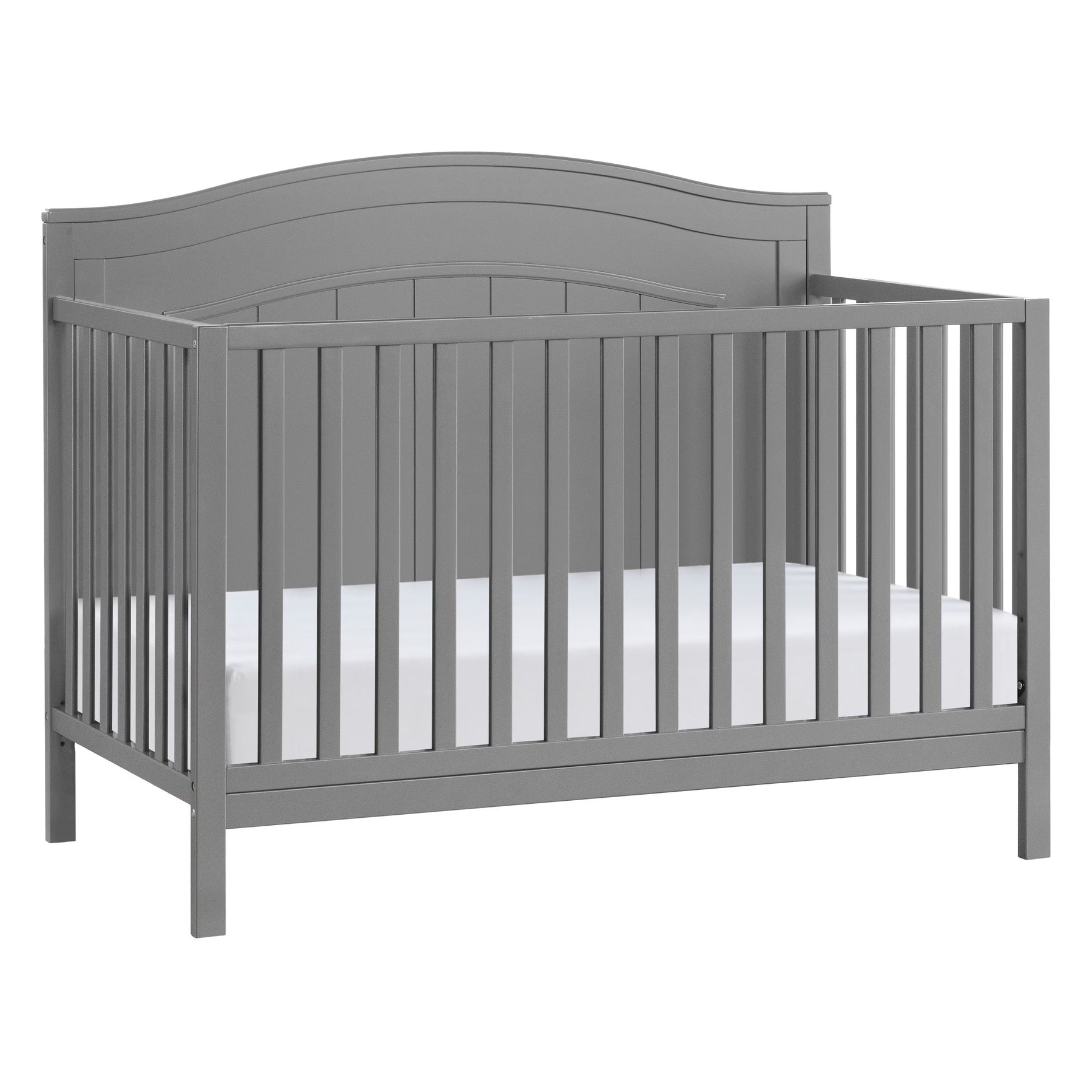 Oxford Baby North Bay 4 - in - 1 Convertible Crib, Snow White, GREENGUARD Gold Certified, Wooden Crib - Product image 3