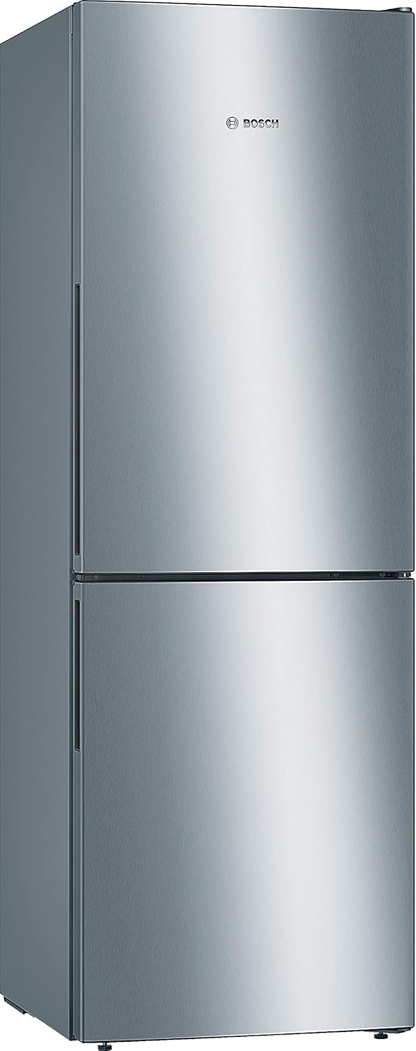 Bosch KGV33VLEAS - Free-standing combined refrigerator - Series 4 - 288L - Mixed cold - L 60cm x H 176cm - Stainless steel