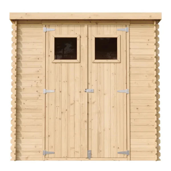 Wooden garden shed L204 x l142 x H200 cm / 2.22 m -
