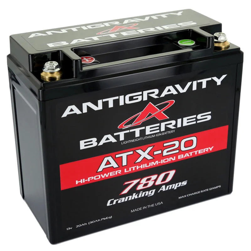 Antigravity XPS YTX20 Lithium Battery (Left Side Negative) – Compact High-Cranking Lithium Battery