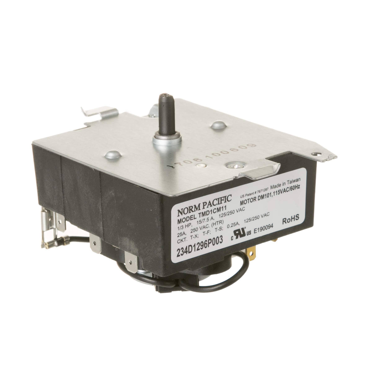 Parts Master Replacement for GE/Hotpoint Dryer Timer - We04x20415, PS9491767, AP5805477 - Product image 1