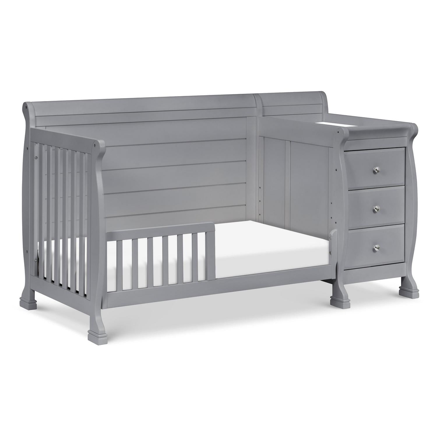 Davinci Kalani 4 - in - 1 Convertible Crib & Changer in Grey - Product image 2