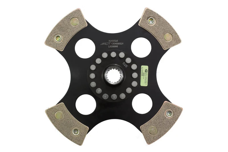 ACT 4240026 - 2003 Dodge Neon 4 Pad Rigid Race Disc
