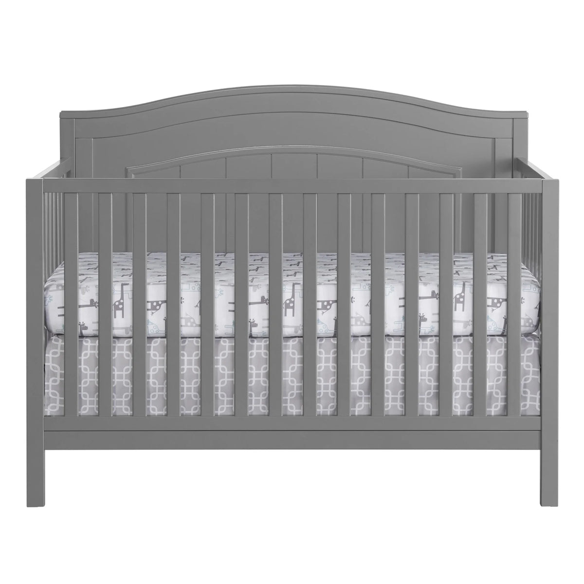 Oxford Baby North Bay 4 - in - 1 Convertible Crib, Snow White, GREENGUARD Gold Certified, Wooden Crib - Product image 10