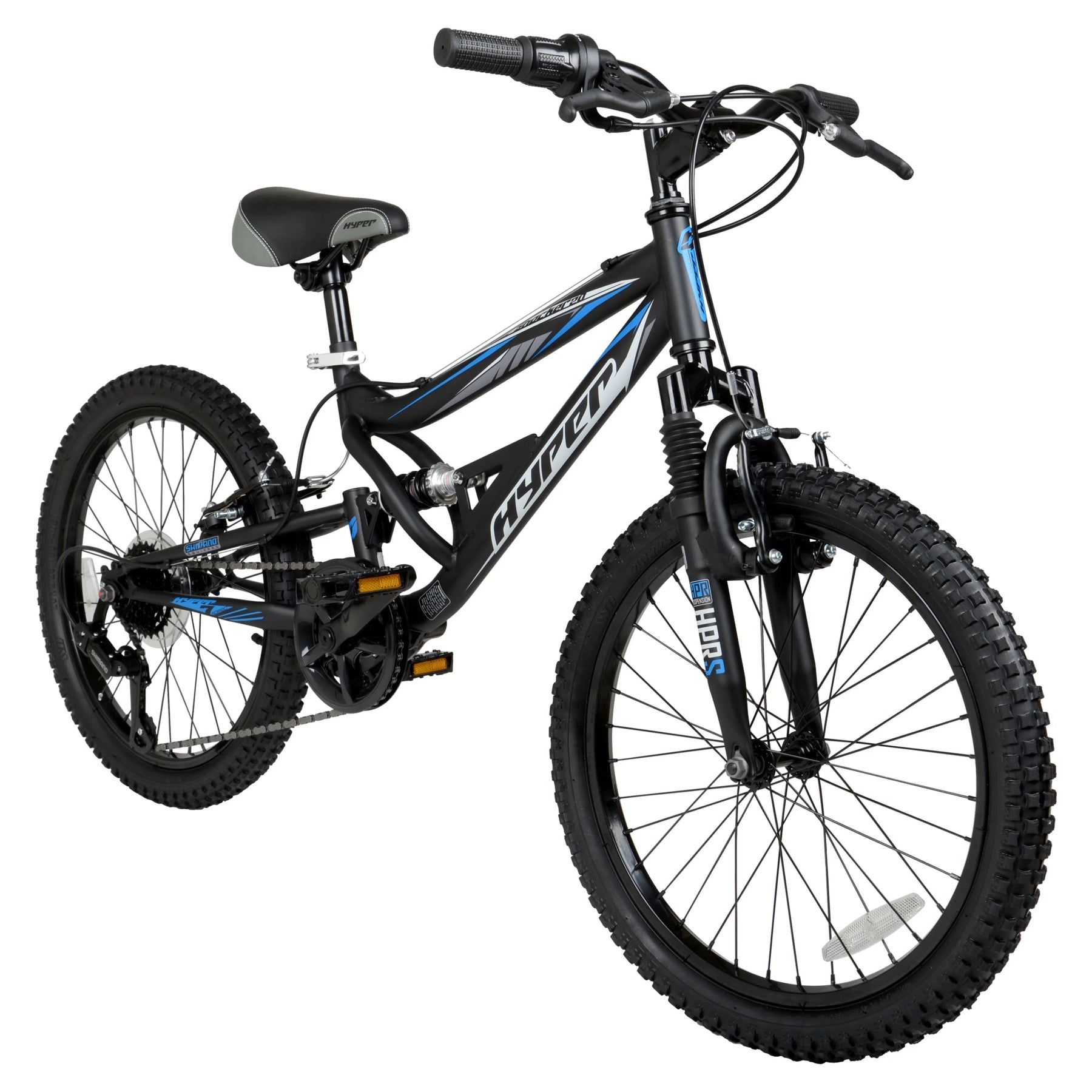 Hyper Bicycles 20" Boys Shocker Mountain Bike, Kids, Black, Recommended Age Group 8 to 13 Years Old - Product image 2