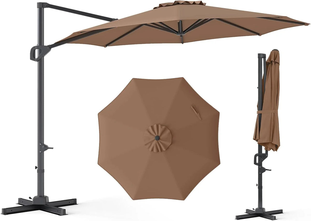 Tangkula 10ft Patio Umbrella with Aluminum Pole - Product image 12