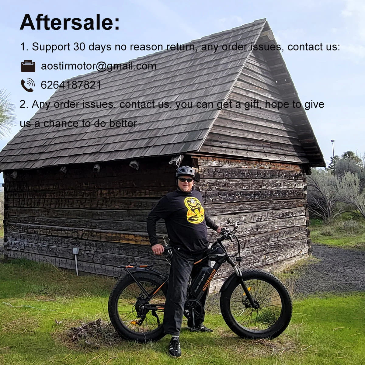 Aostirmotor Electric Mountain Bike, 48V 13AH Removable Lithium Battery 750W Ebike with Rack - Product image 3