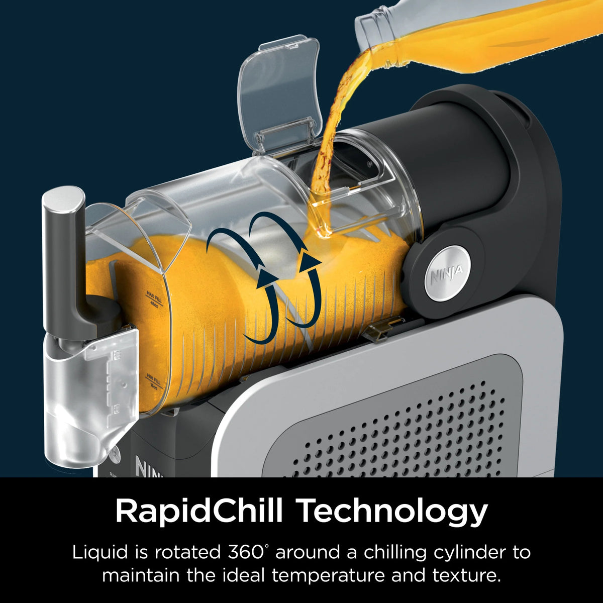 Ninja Slushi with Rapidchill Technology, 72 oz. Frozen Drink & Slushie Machine, 3 Presets, Margaritas - Product image 7