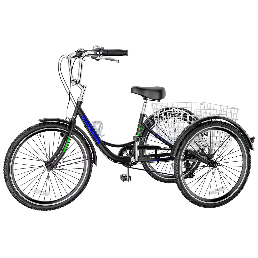 FICISOG 7 Speed Adult Tricycle for Women, 20/24/26 in Adult Trike with Basket - Product image 22
