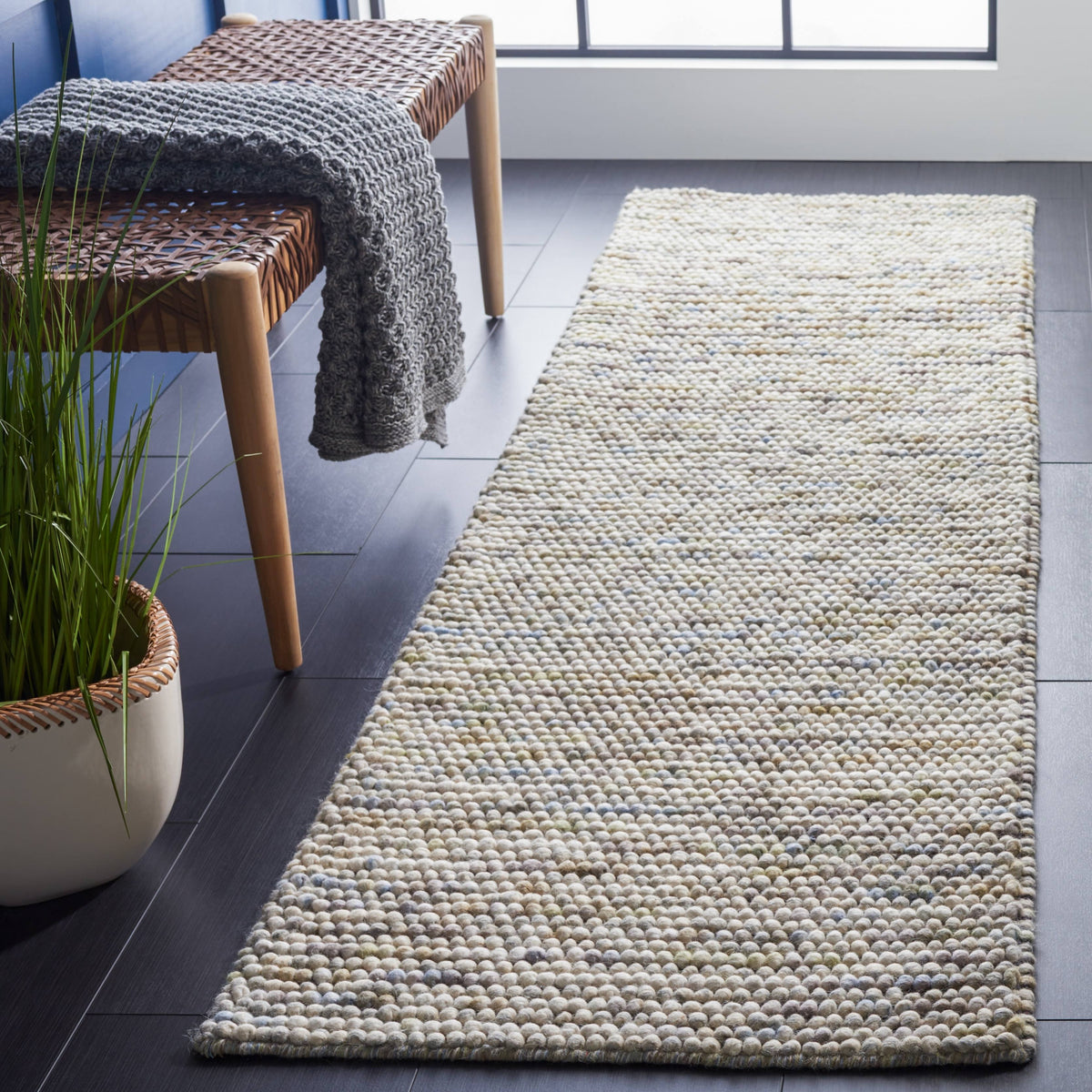 Safavieh NAT620 Rug - Color: Ivory, Multi; Size: 2'3" x 16' - Product image 1