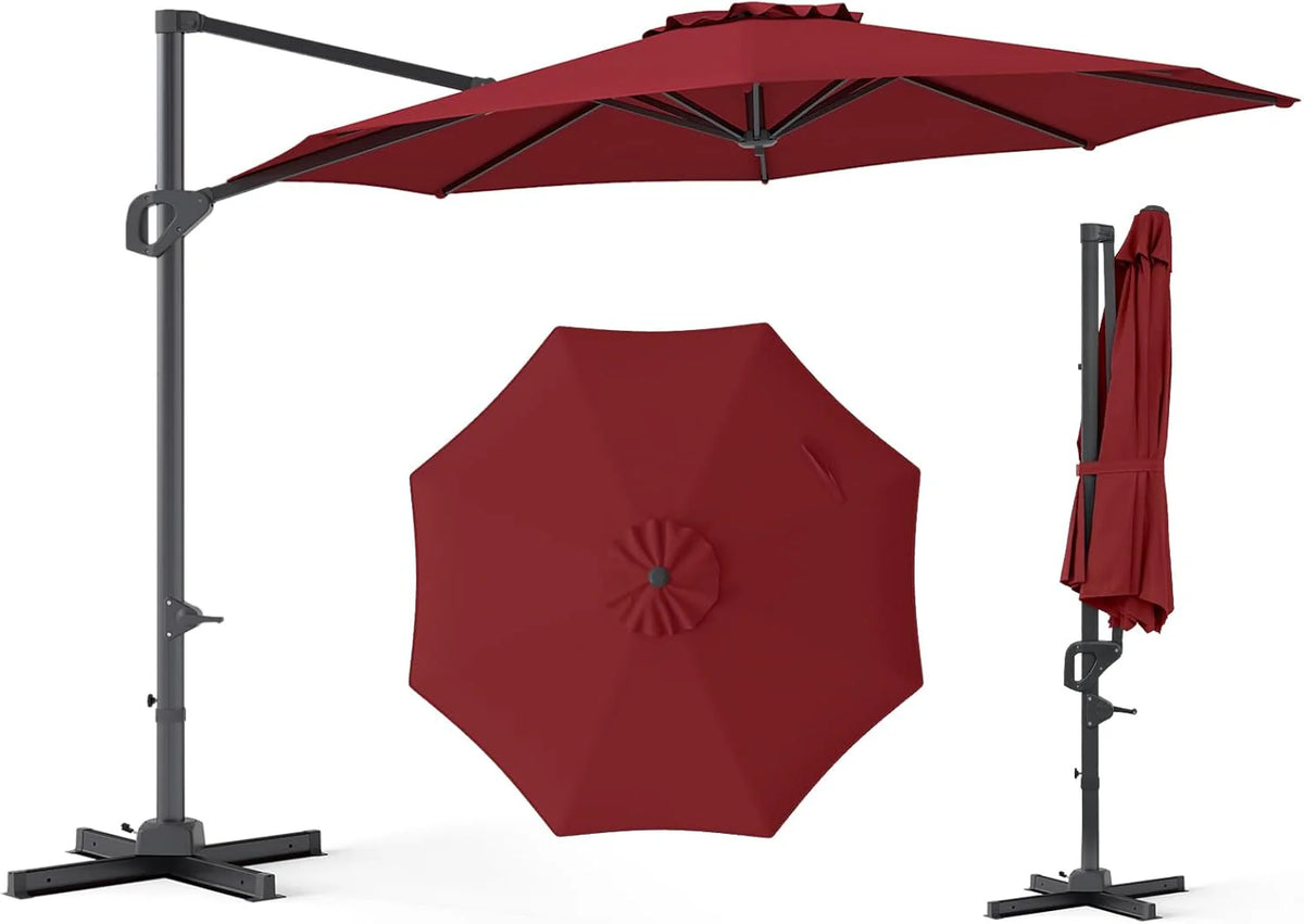 Tangkula 10ft Patio Umbrella with Aluminum Pole - Product image 10