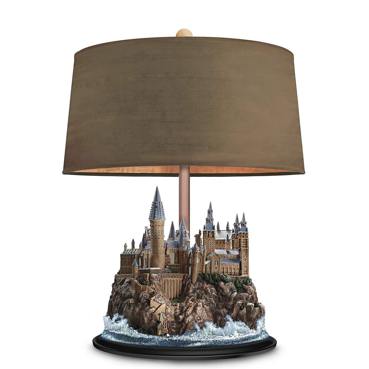The Bradford Exchange Harry Potter Table Lamp with Illuminated Hogwarts Castle - Product image 1