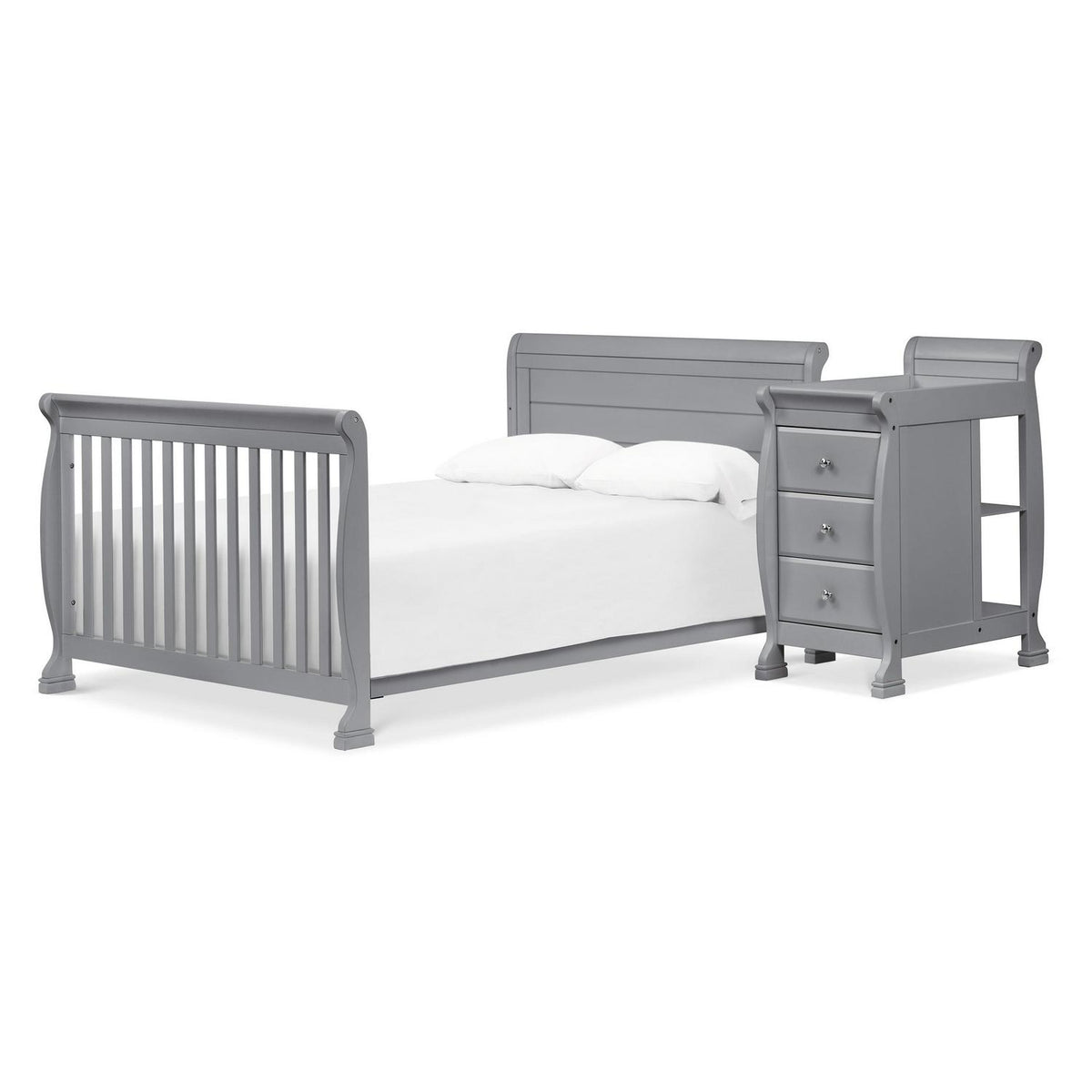Davinci Kalani 4 - in - 1 Convertible Crib & Changer in Grey - Product image 4