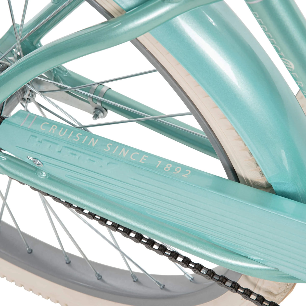 26 In. Nel Lusso Women'S Classic Beach Cruiser Bike, Mint Green - Product image 7