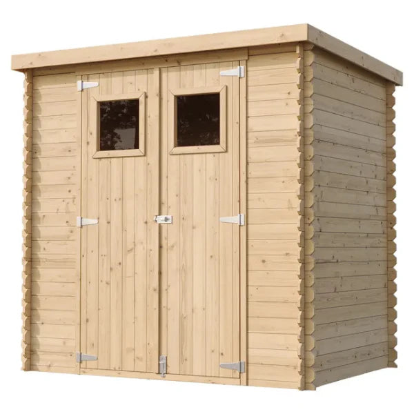 Wooden garden shed L204 x l142 x H200 cm / 2.22 m -