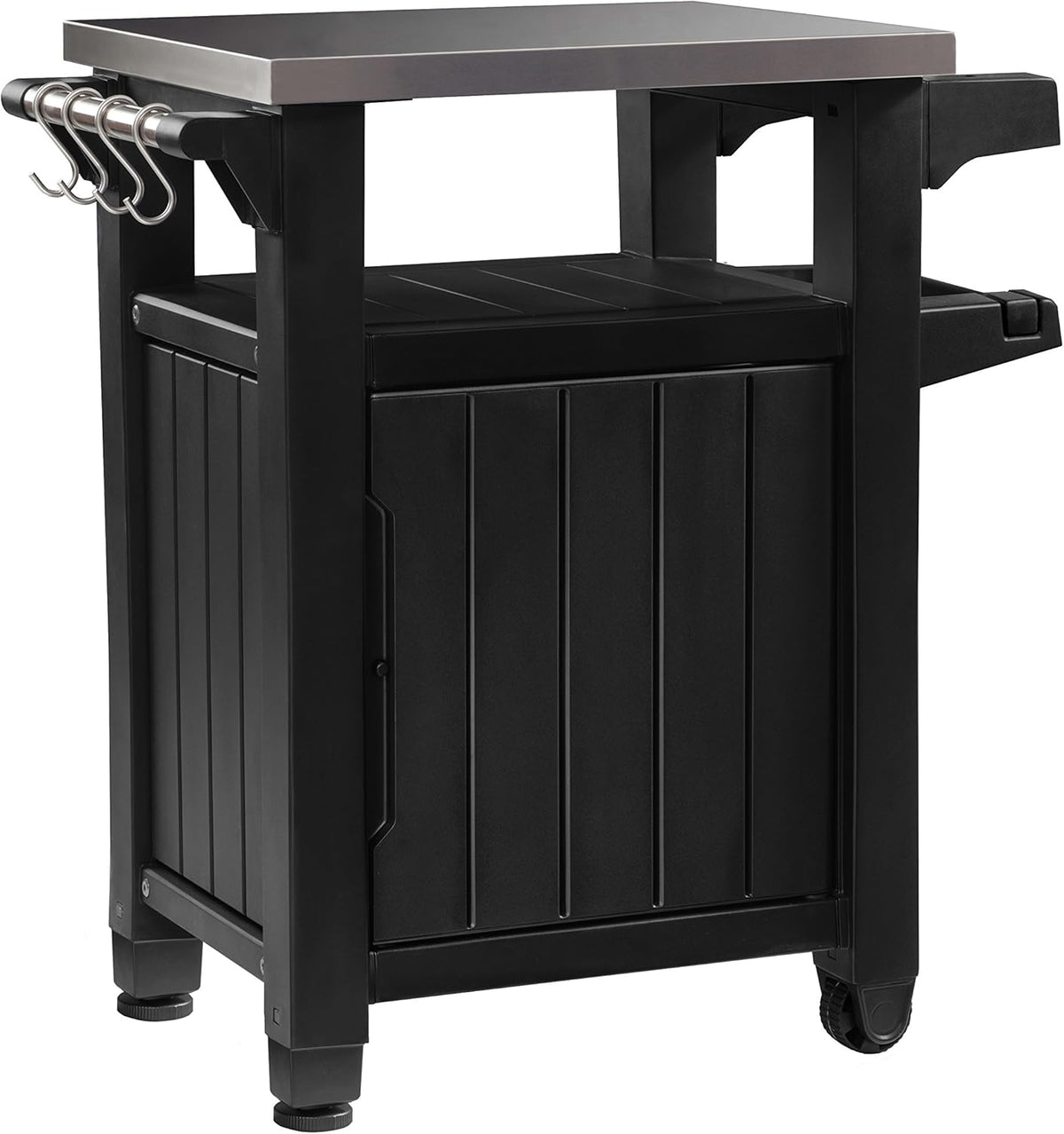 UNITY mini barbecue trolley - Gray - 105 liters