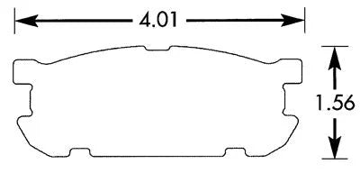 Hawk Performance HB442 Series Brake Pad