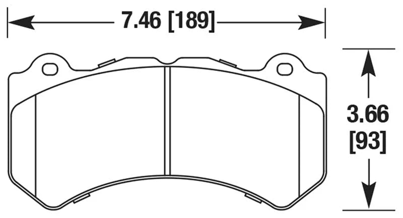 Hawk Performance HB649 Series Brake Pad