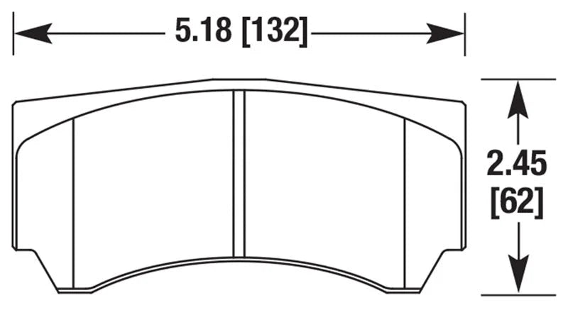Hawk Performance HB655 Series Brake Pad