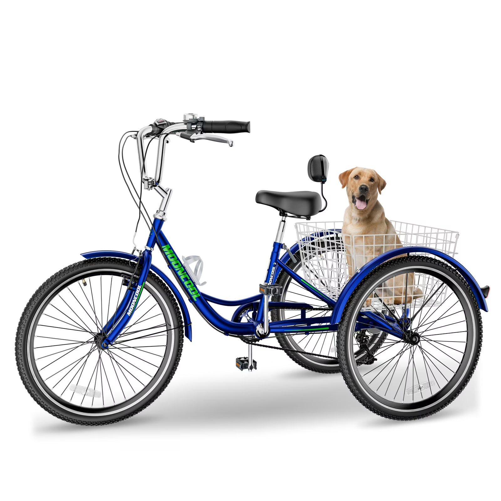 FICISOG 7 Speed Adult Tricycle for Women, 20/24/26 in Adult Trike with Basket - Product image 7