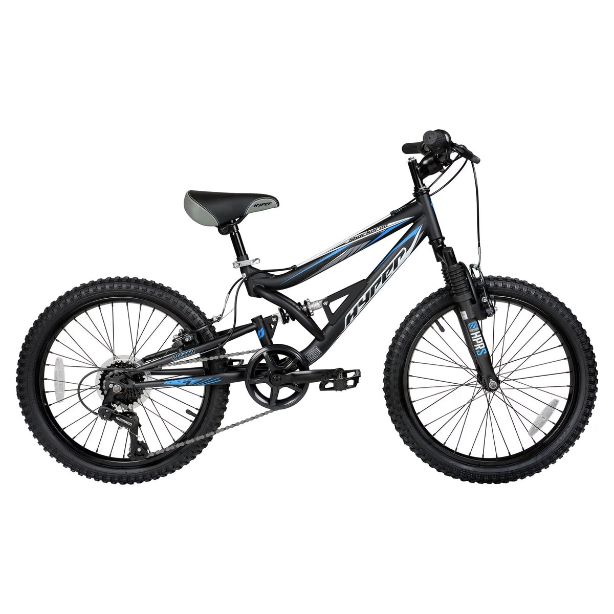 Hyper Bicycles 20" Boys Shocker Mountain Bike, Kids, Black, Recommended Age Group 8 to 13 Years Old - Product image 1