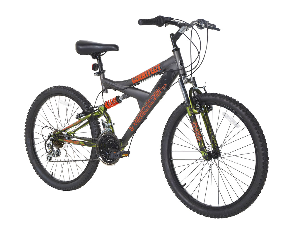 Dynacraft Vertical Gauntlet 24 - Inch Mountain Bike for Ages 8 - 14 Years