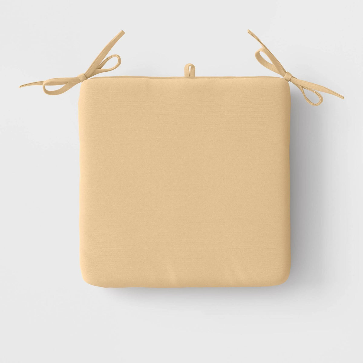 16"x16" Outdoor Chair Seat Cushion Tan - Room Essentials - Product image 1