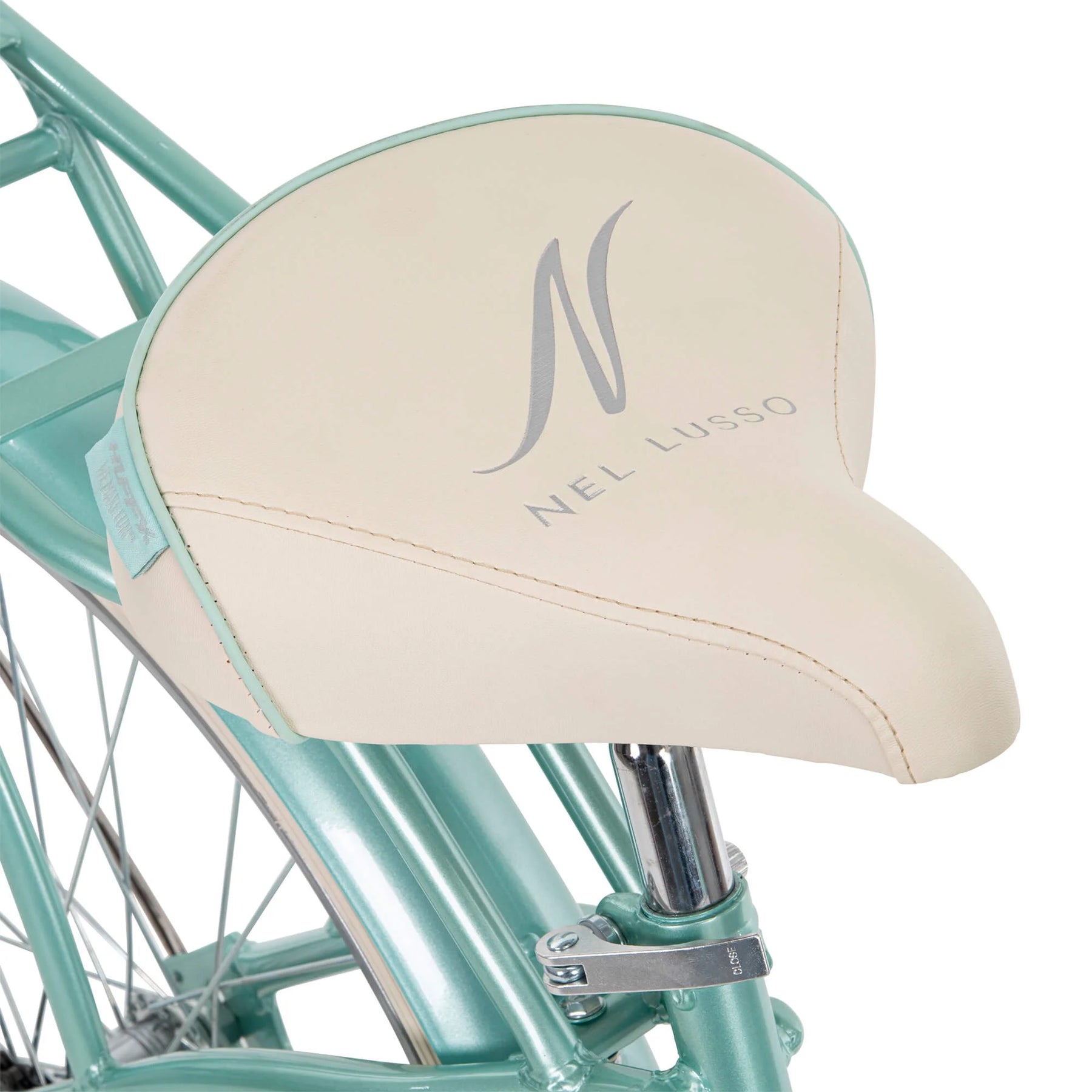 26 In. Nel Lusso Women'S Classic Beach Cruiser Bike, Mint Green - Product image 3